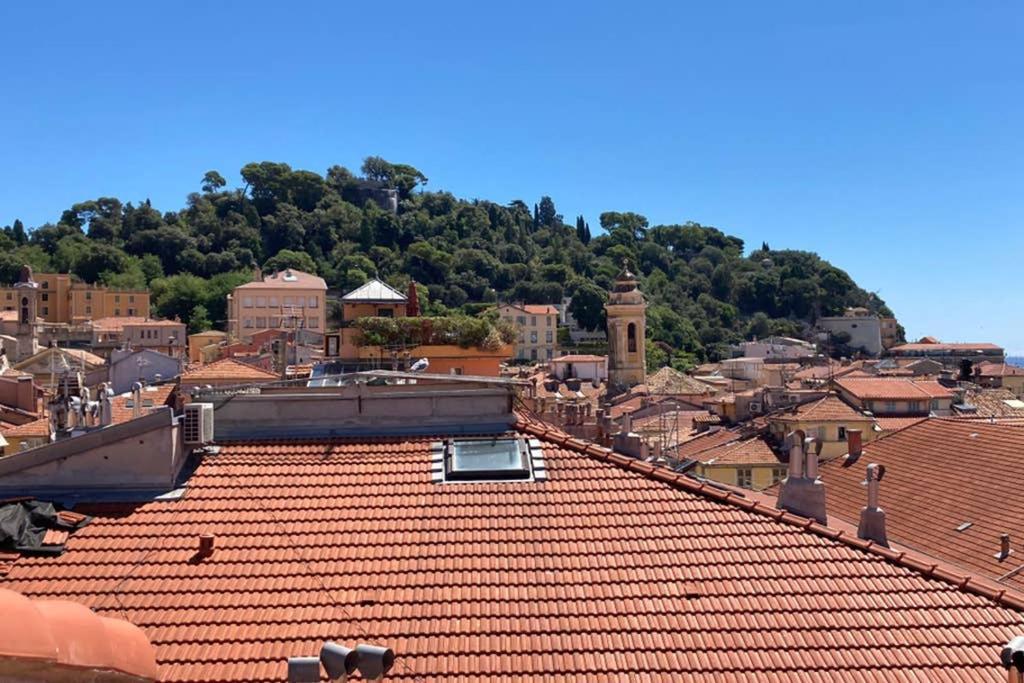 Cosy Penthouse Old Town Sea View Little Terraces Air Conditionned Nice Eksteriør bilde