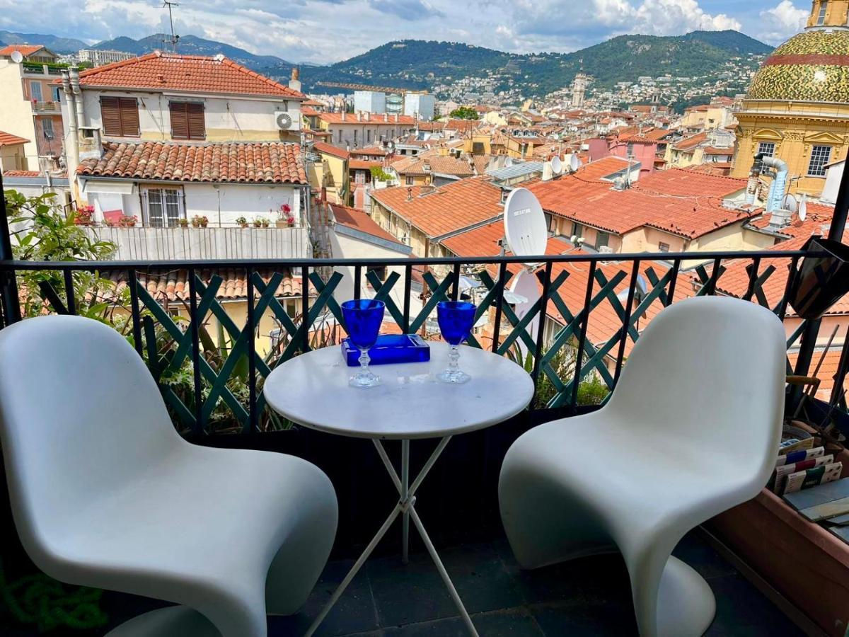 Cosy Penthouse Old Town Sea View Little Terraces Air Conditionned Nice Eksteriør bilde