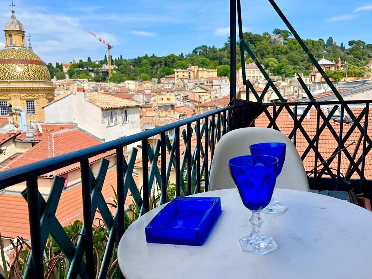 Cosy Penthouse Old Town Sea View Little Terraces Air Conditionned Nice Eksteriør bilde
